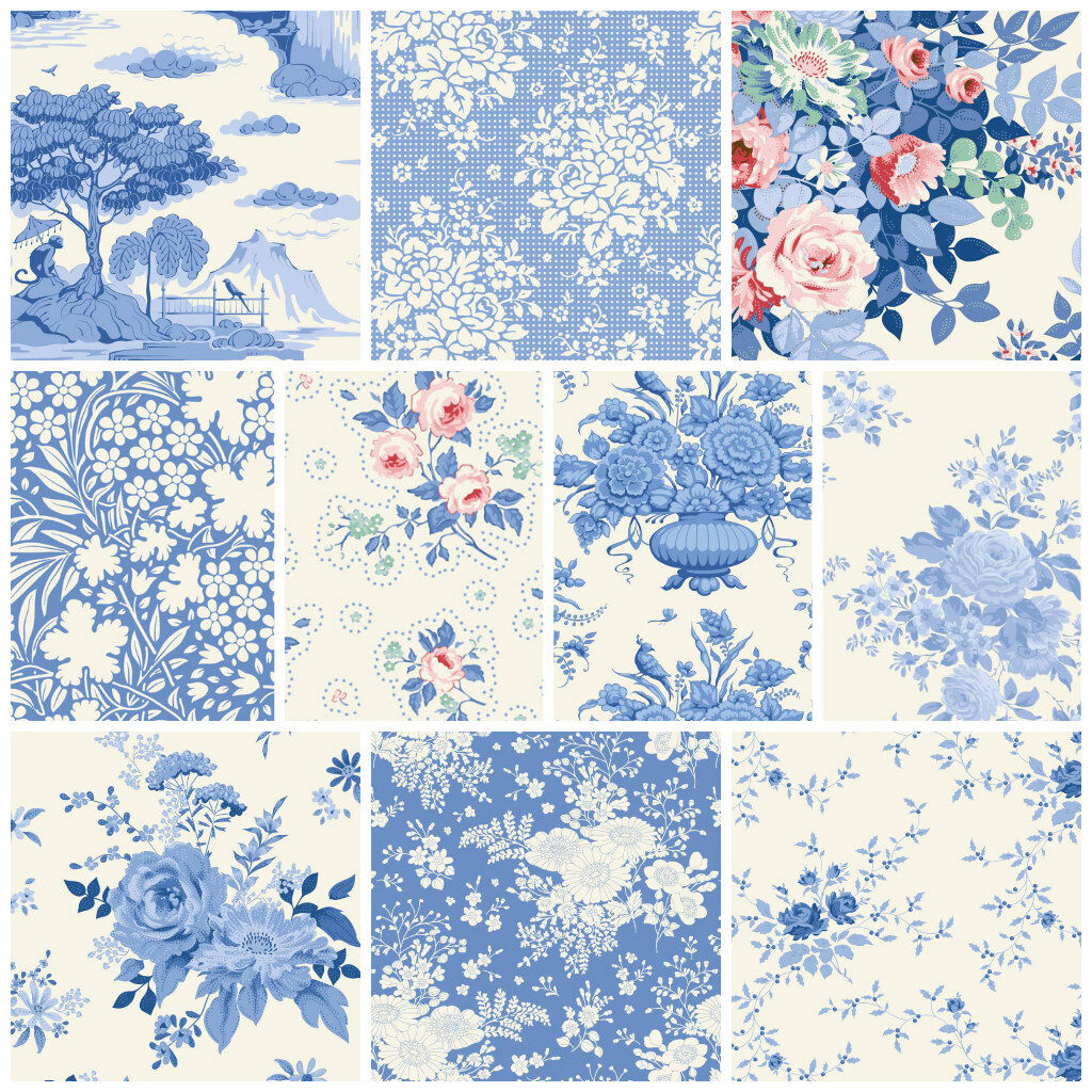 Tilda Something Blue - Fabric Bundle