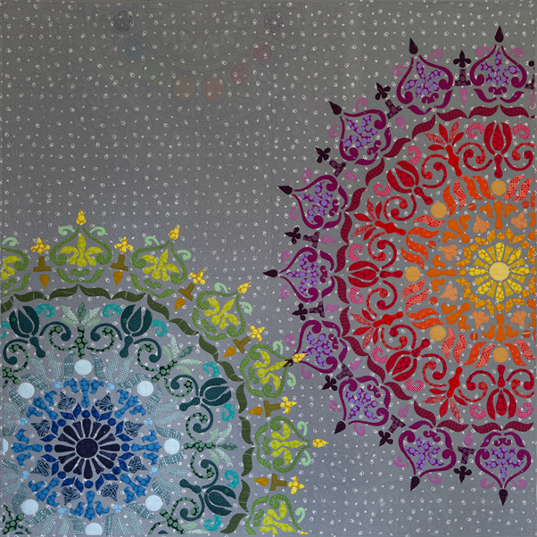 Mandalicious Quilt Pattern or Pattern and Template Set