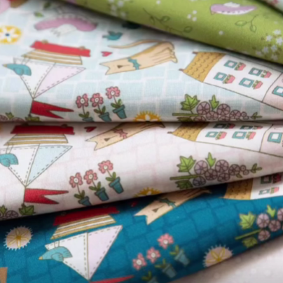 Out & About Fat Quarter Bundle - 23 pieces - by Natalie Bird for Devonstone Collection