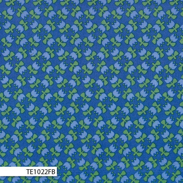 Folk Festival Tulips in French Blue - 1 m