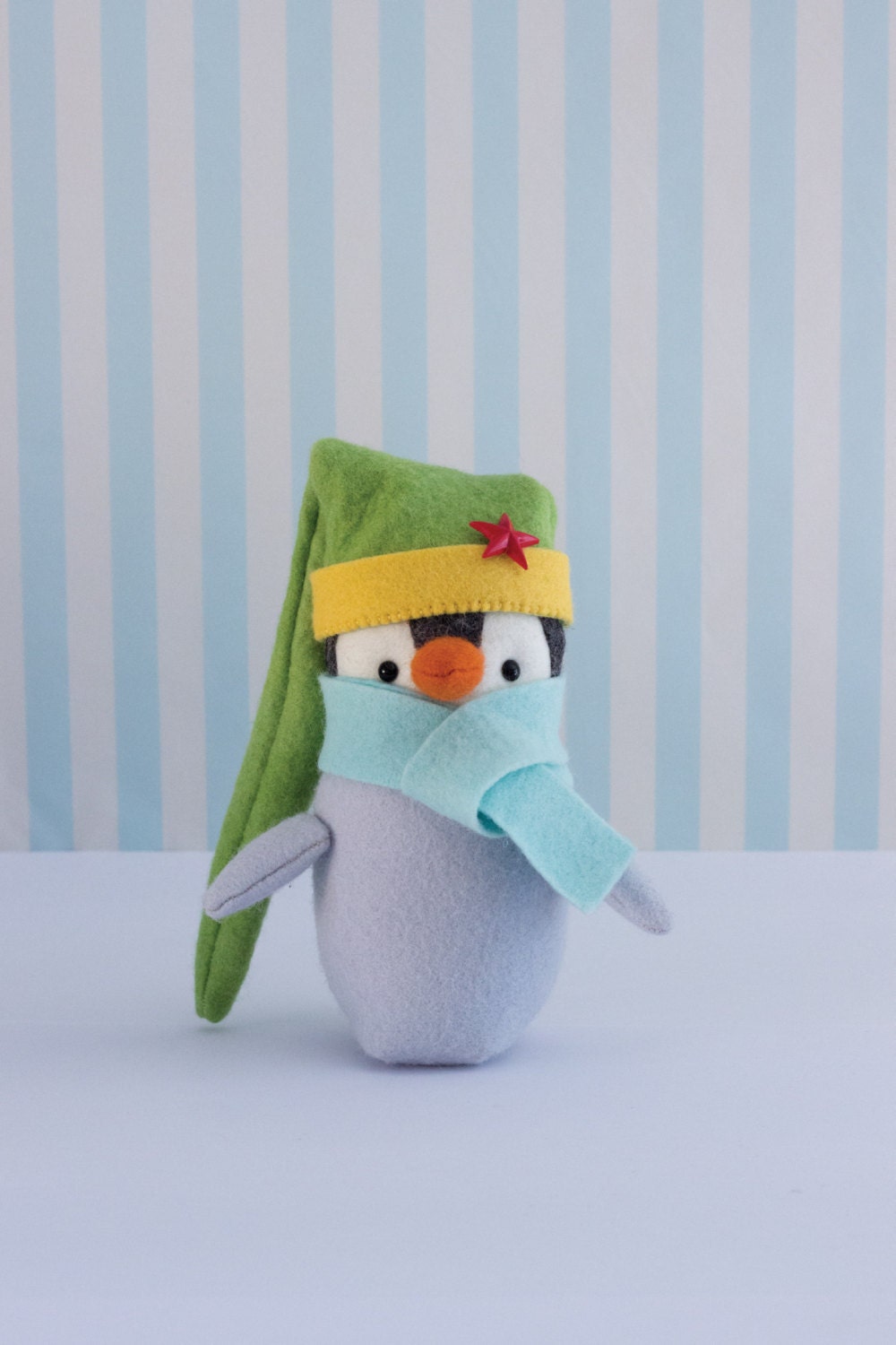 Meep Penguin Pattern