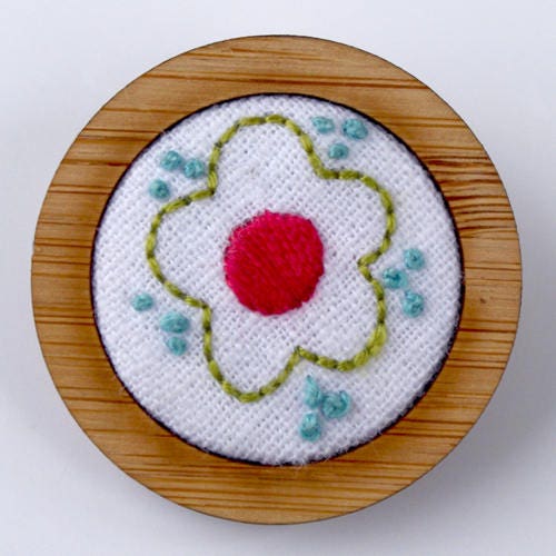 Round 1" Bamboo Stitchery Frames Kit