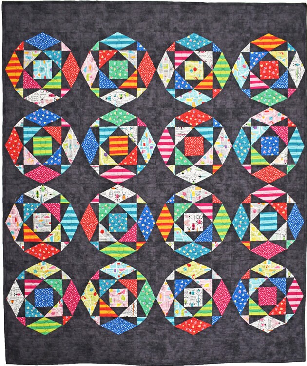 Kaleidoscope Quilt Pattern and Templates