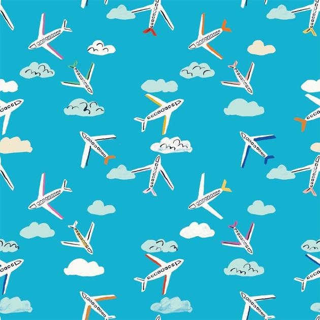 Lazy Days Fabric Pack - 6 x 50 cm (3 m in total)