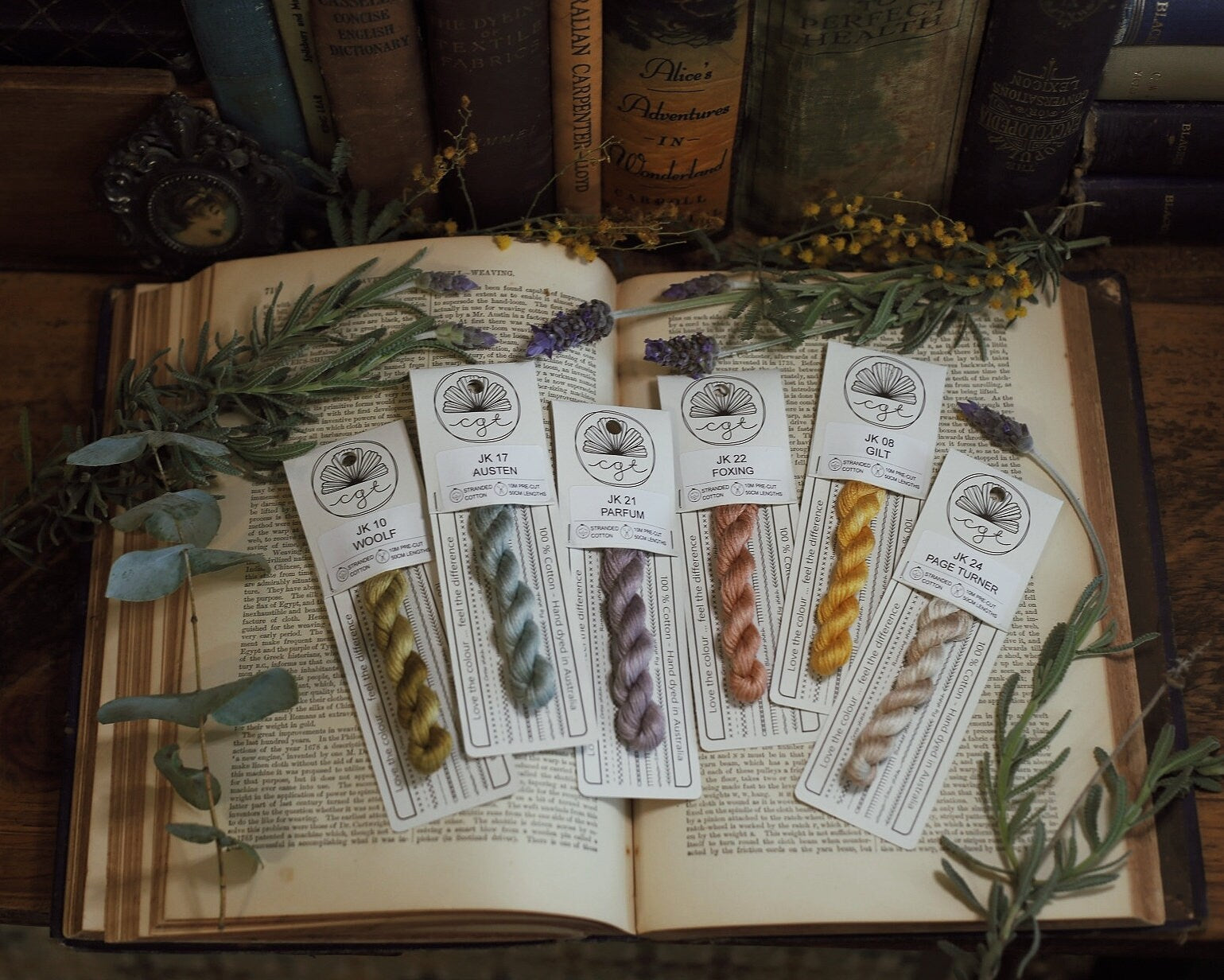 CGT Premier Edit Collections - Sets contains 28 Skeins of 6 Stranded Cotton