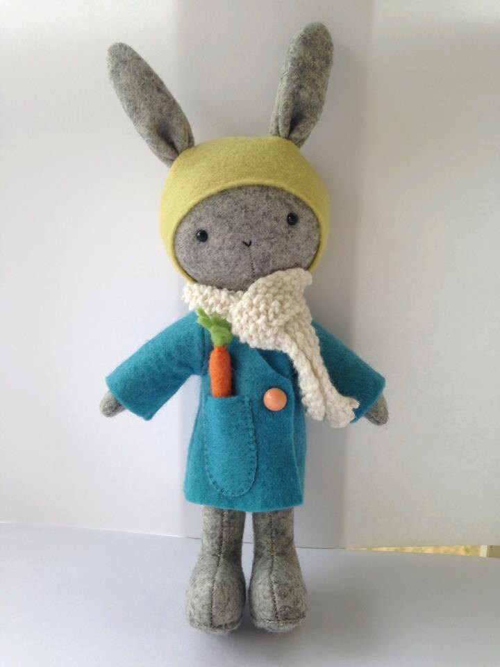 Thistledown Rabbits Pattern and Felt Kit