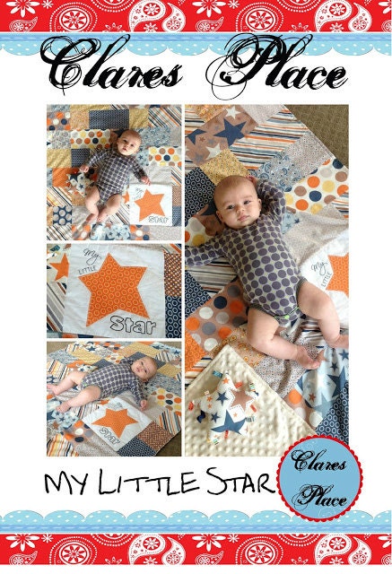 My Little Star Baby Quilt Creative Card