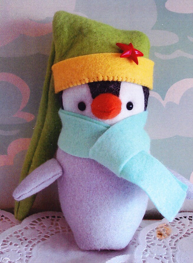 Meep Penguin Pattern
