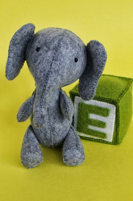 E is for Elephant Pattern
