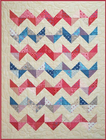 Chevron Quilt Creative Card