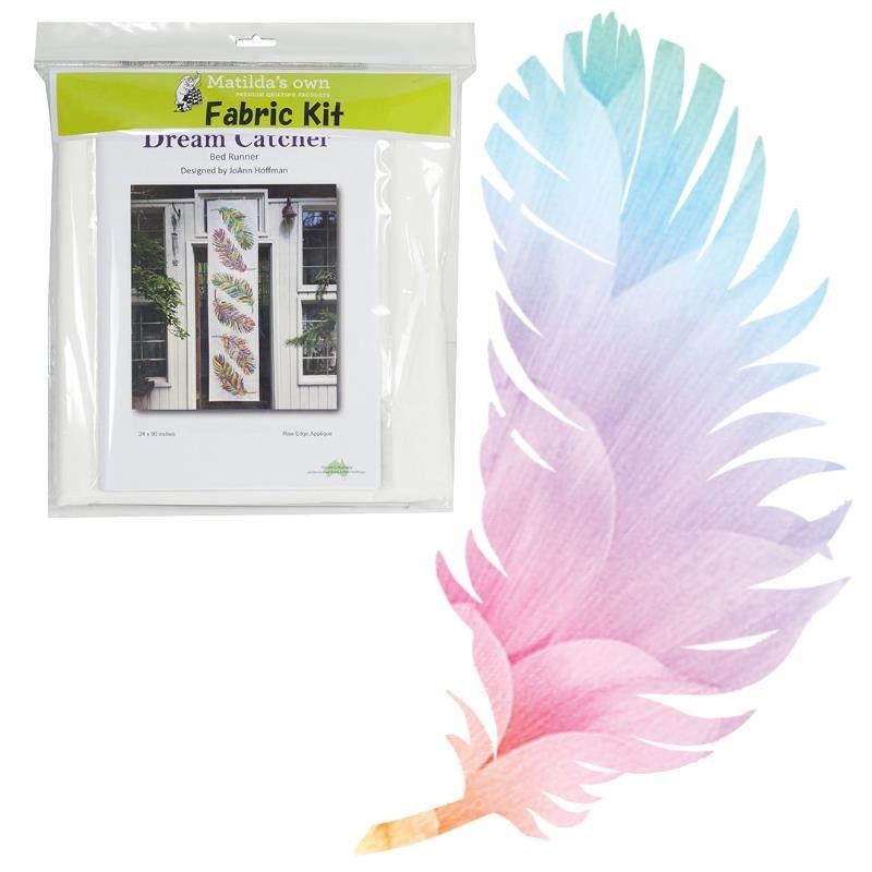 JoaAnne Hoffman Dream Catcher Bed Runner Pattern + Fabric Kit 24' x 90"