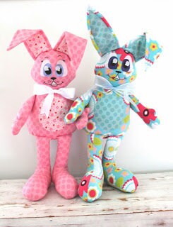 Rupet And Piper Rabbit Buddies pattern