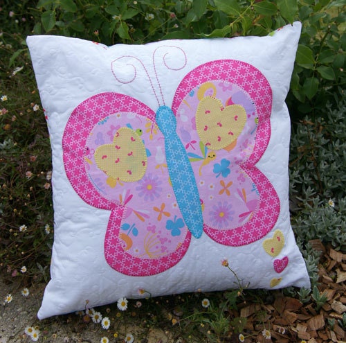 Butterfly Trail Cushion Pattern