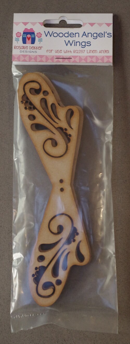 Wooden Laser Cut Angel Wings