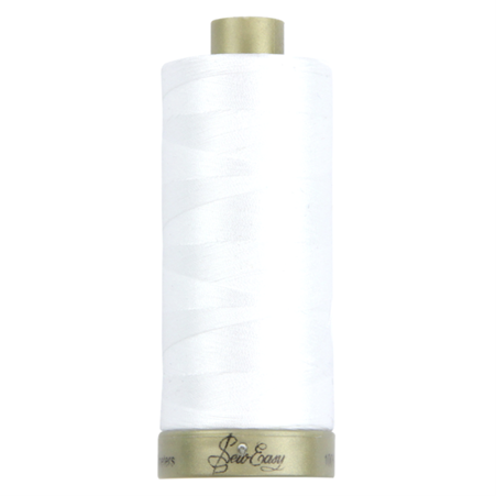 Sew Easy 50/2 Quilting Thread, 1097m (1200yd), 100% Premium Pima Cotton