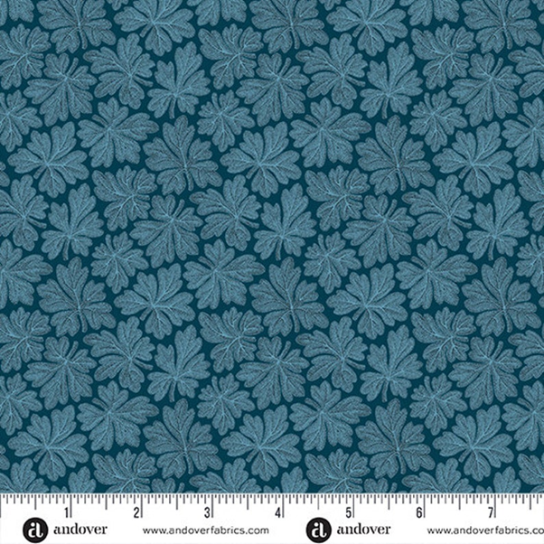 Beach House – Sea Moss – Aegean A1171B by Edyta Sitar of Laundry Basket Quilts  Fat Quarter (.25m)