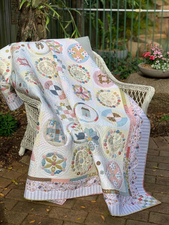 Owl and Hare Hallow Quilt Pattern