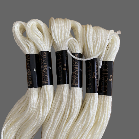 Cosmo Embroidery Floss #110 Ivory