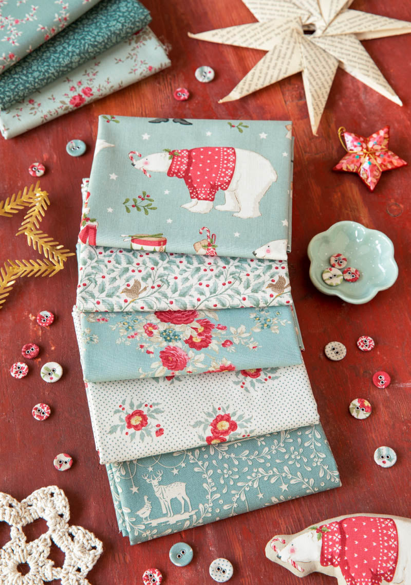 Tilda Merry Little Christmas Charm Pack 5" squares 40 pieces