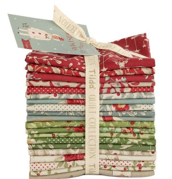 Tilda Merry Little Christmas Bundle - 20 Fabrics