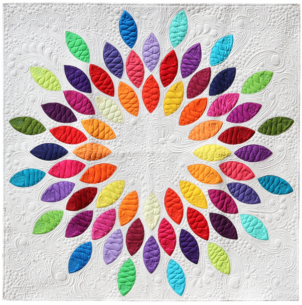 Seed Burst Paper Pattern plus Acrylic Template