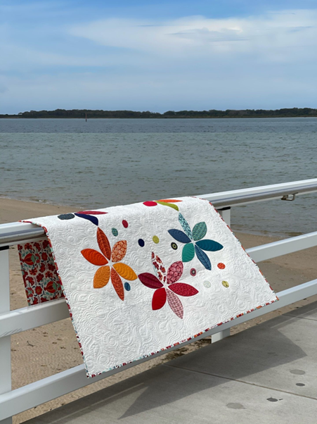 Ring of Flowers Paper Pattern plus Acrylic Templates