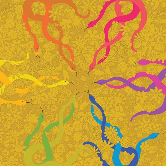 Wildflowers By Alison Glass - Goldenrod - fat quarter (0.25cm)