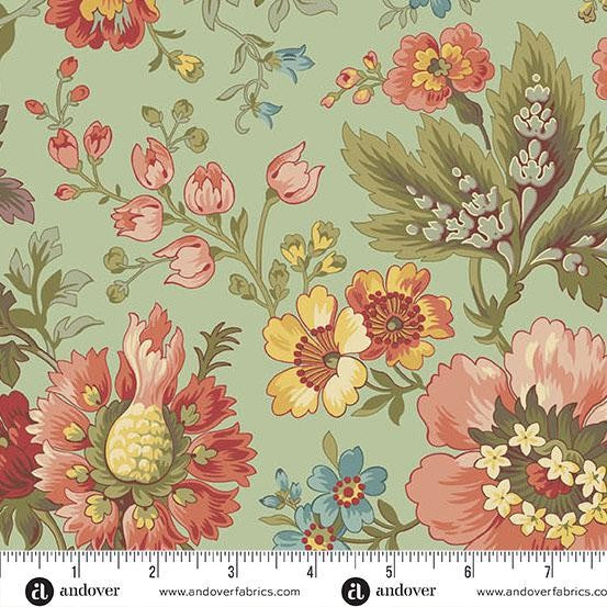 Farmers Daughter A-10073-G by Edyta Sitar of Laundry Basket Quilts - Fat Quarter (.25m)