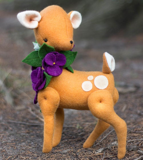 Violet Deer Pattern