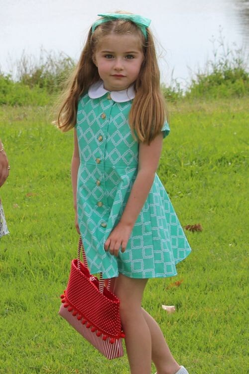 Love From Grandma Vintage Style Girls Dress Pattern