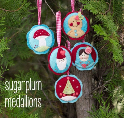Sugar Plum Medallions Pattern