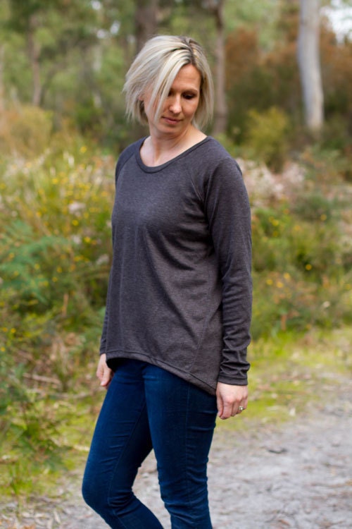 Raglan Twist Top Pattern