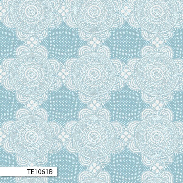 Gembrook Doily in Blue - 1 m