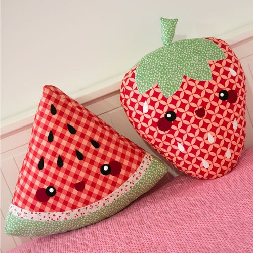 Cute Fruit Cushions Pattern