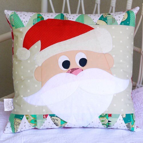 Ho Ho Ho Applique Cushion Pattern