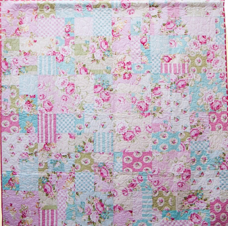 Sunsine Roses Quilt Pattern