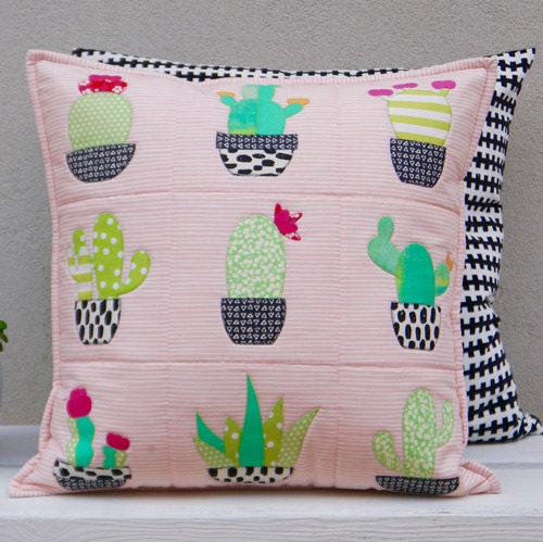 A Prickly Pair Applique Cushion Patterns