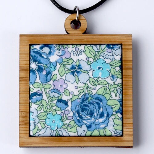 Square 1 1/2" Bamboo Stitchery Frames