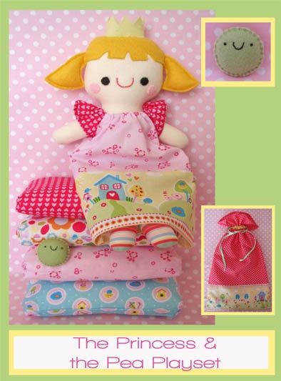 Princess and the Pea Playset Pattern