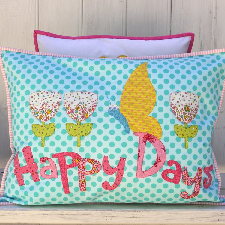 Happy Days Applique Cushion Patterns