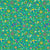 Frolic Floral in Aqua - 1 m