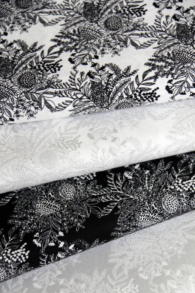 Classics Botanical in White - Fat Quarter (.25m)