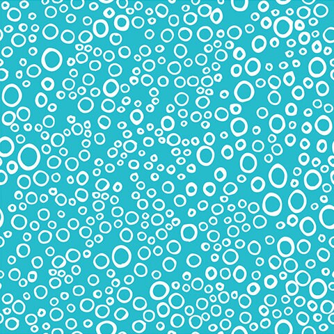 Rockpool Pebbles in Blue Fat Quarter (.25m)