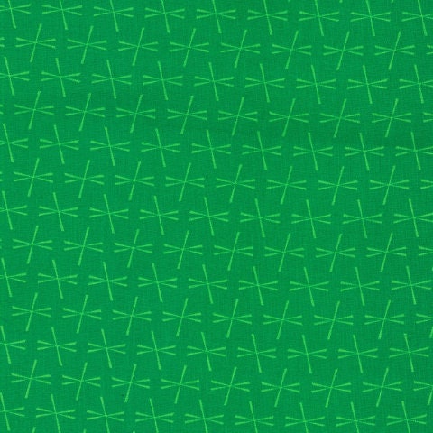 Dragonflies in Green - Fat Quarter (.25m)
