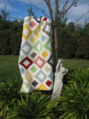 Square Dance Quilt Pattern