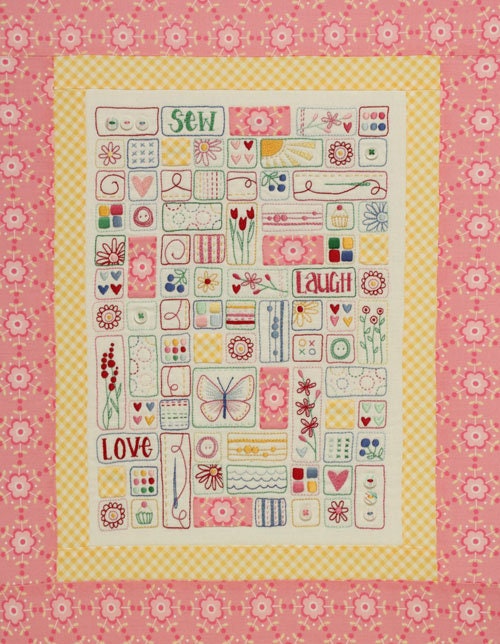 Sew Laugh Love Stitchery Kit