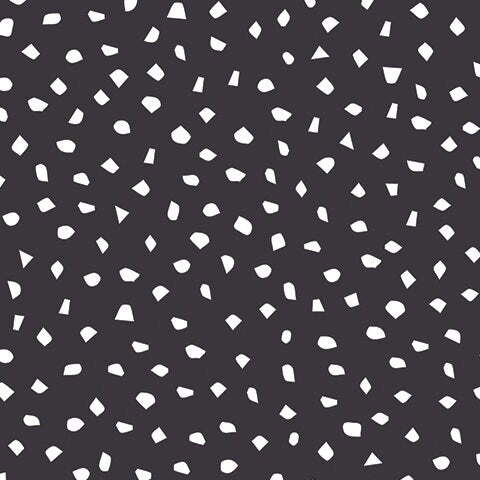 Bug City Pollen in Black - Fat Quarter (.25m)