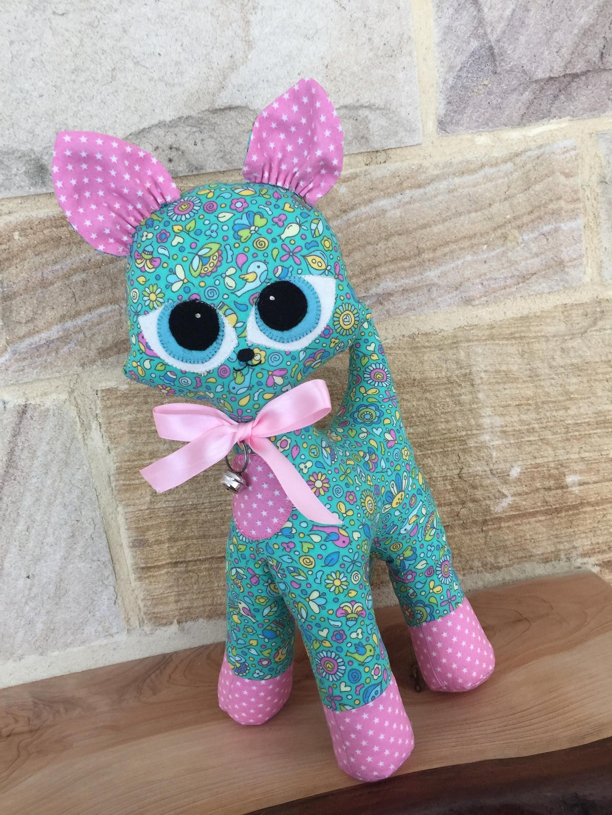 Kiki Kitty Pattern and Fabric Kit