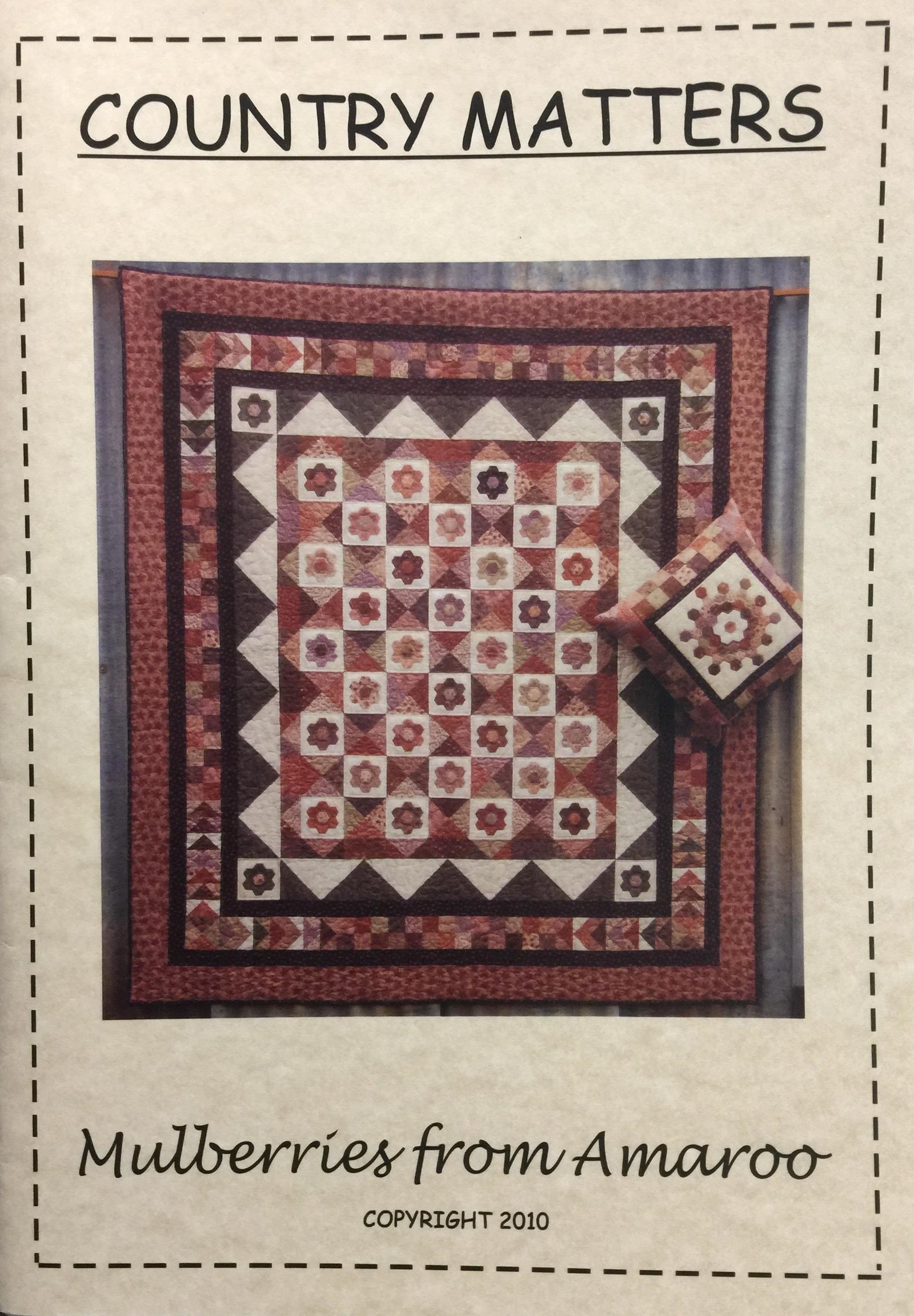 Mulberries from Amaroo Quilt Pattern