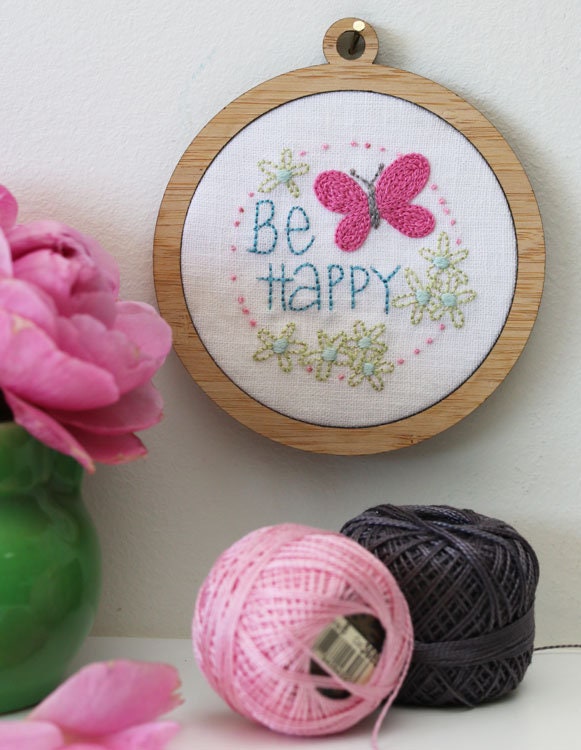 Be Happy Stitchery Kit